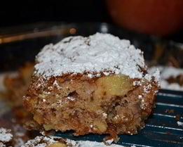 Яблочный брауни