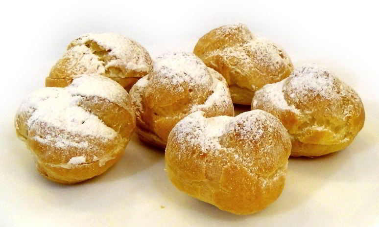 Рецепт заварных пирожных с творожным кремом