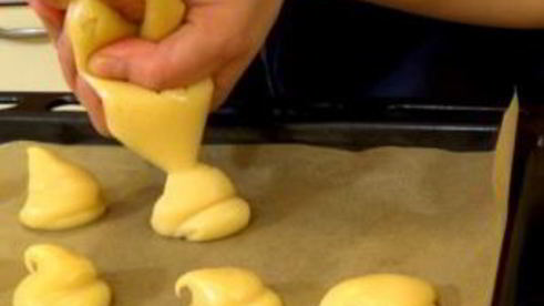 заварные пирожные с творожным кремом