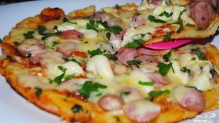 Быстрая пицца в мультиварке