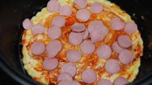 быстрая пицца в мультиварке