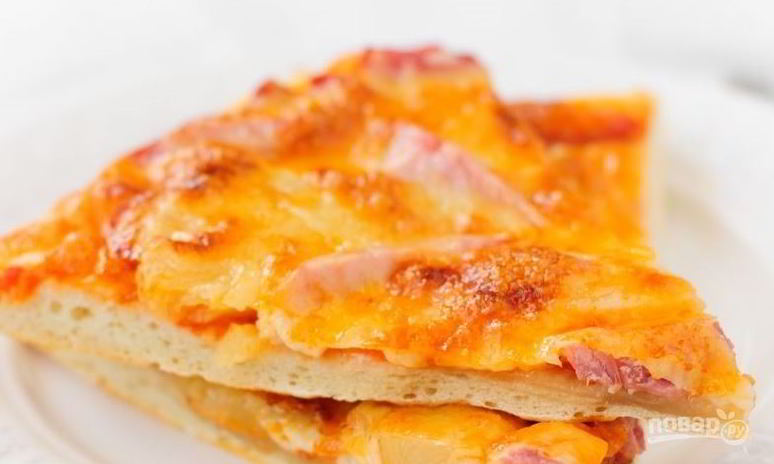 Рецепт домашней пиццы в духовке