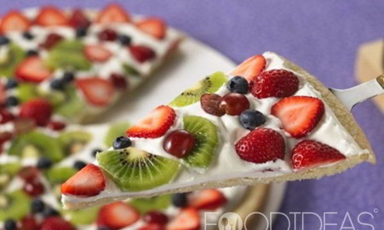 Рецепт фруктовой пиццы