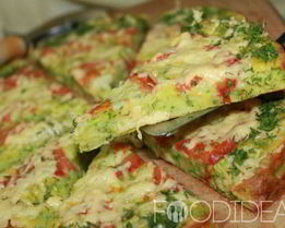 Кабачковая пицца