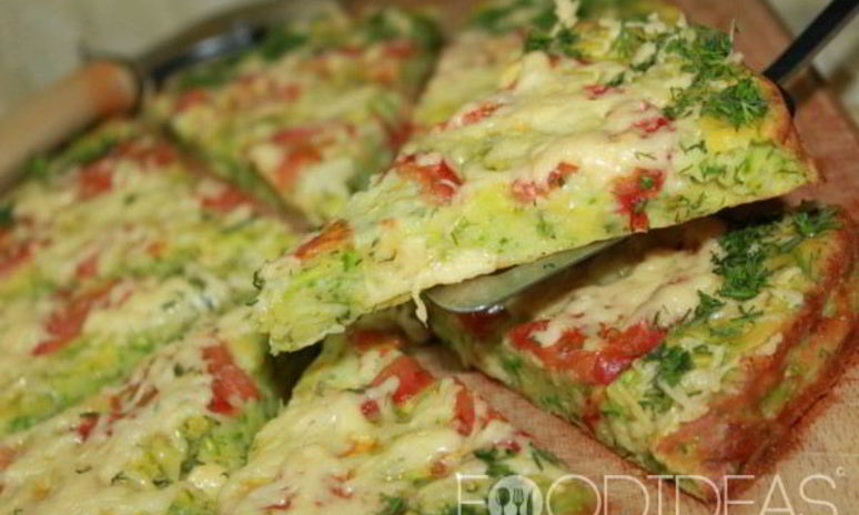 Рецепт кабачковой пиццы