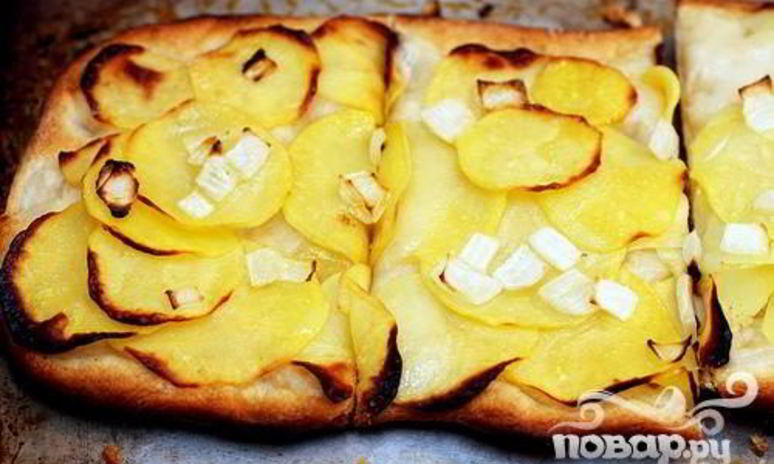 Рецепт картофельной пиццы