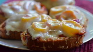 Мини-пицца домашняя