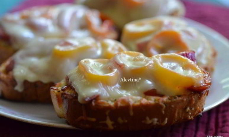 Рецепт мини-пиццы домашней