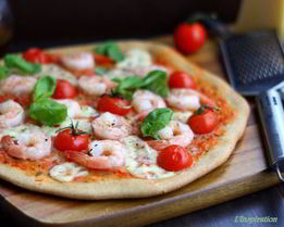 Нежнейшая пицца с морепродуктами