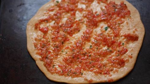 нежнейшая пицца с морепродуктами