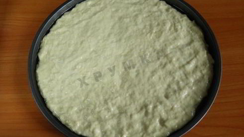 пицца без дрожжей на молоке