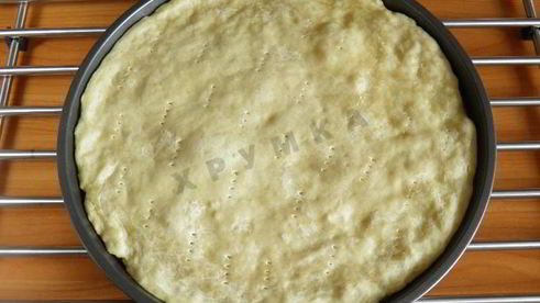 пицца без дрожжей на молоке