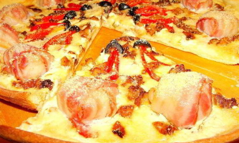 Рецепт пиццы гребешки ля гурме