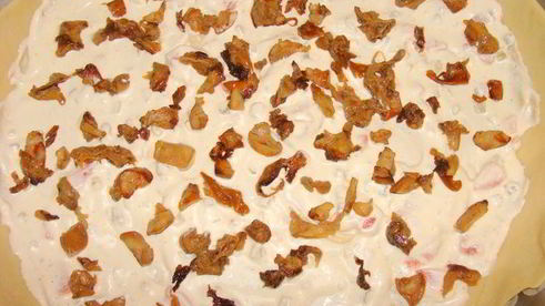 пицца гребешки ля гурме