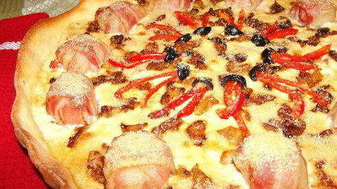 пицца гребешки ля гурме