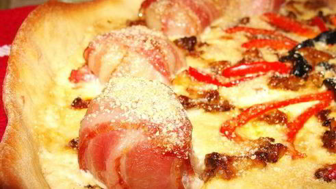 пицца гребешки ля гурме