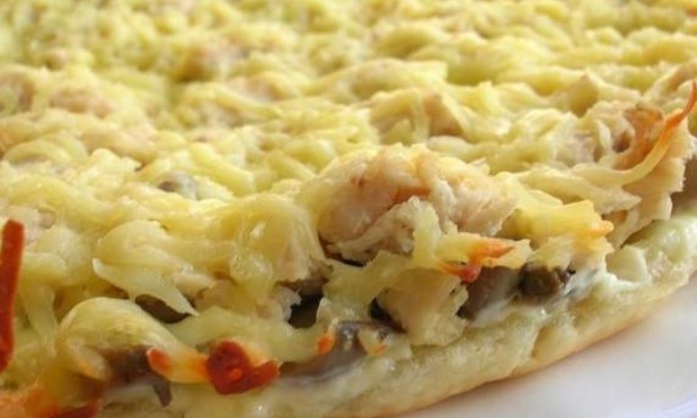 Рецепт пиццы из песочного теста