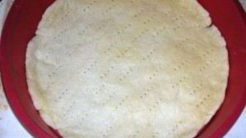 пицца из песочного теста