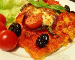 Пицца из поленты