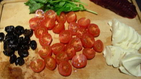 пицца из поленты