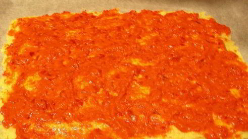 пицца из поленты