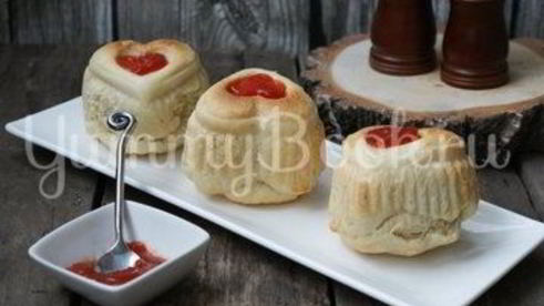 пицца кальцоне сердечки