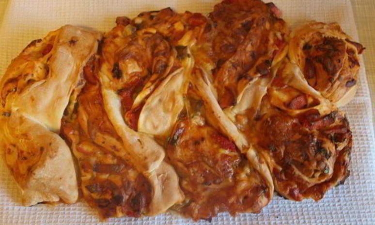 Рецепт пиццы колосок