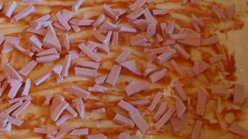 пицца колосок