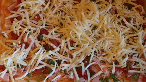 пицца колосок