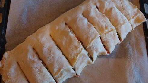 пицца колосок