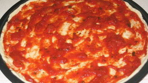 пицца многослойная по-деревенски