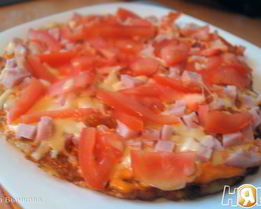 Пицца на картофельном тесте