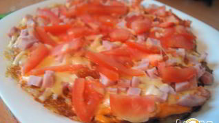 Пицца на картофельном тесте