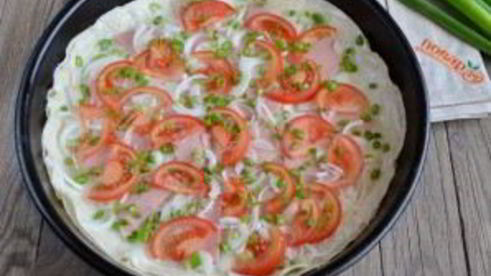 пицца на лаваше в духовке