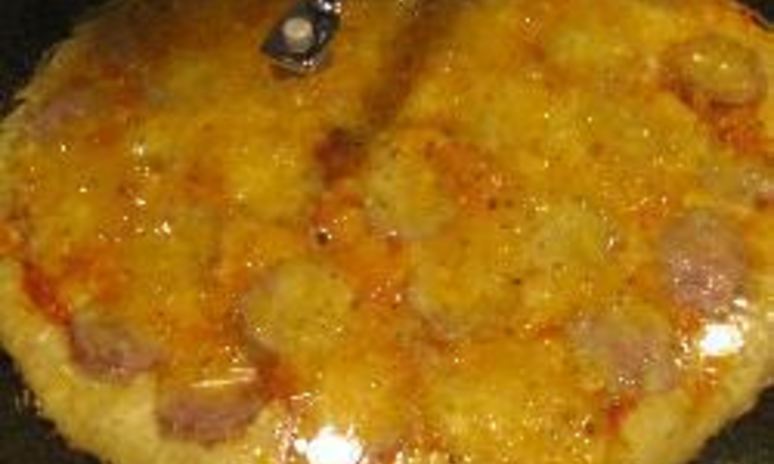 Рецепт пиццы на сковороде