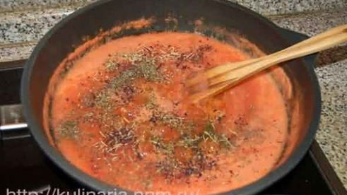 пицца овощная, усиленная ветчиной