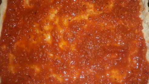 пицца с баклажанами и кабачками