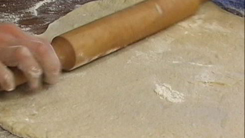 пицца с козьим сыром