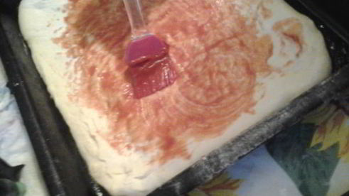 пицца с куриным филе и картофелем