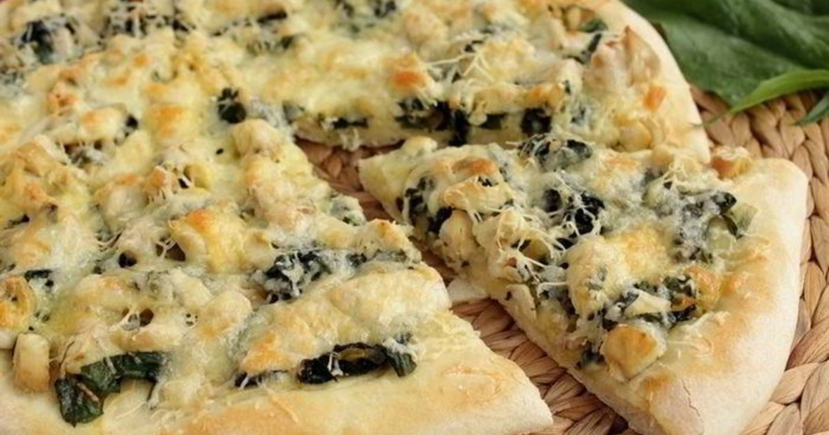 Рецепт Пиццы С Курицей Фото