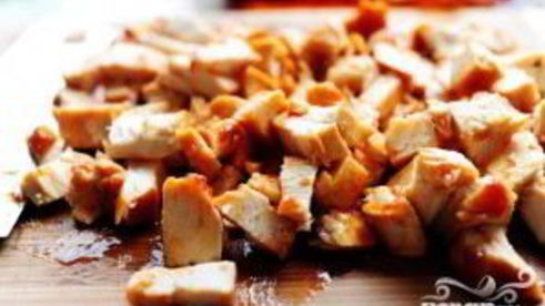 пицца с курицей и сыром