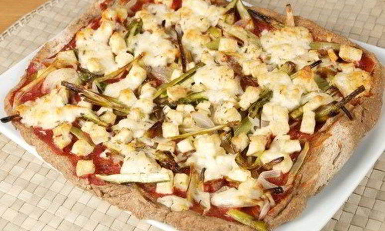 Рецепт пиццы с тунцом и стручковой фасолью