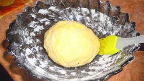 пицца с ветчиной