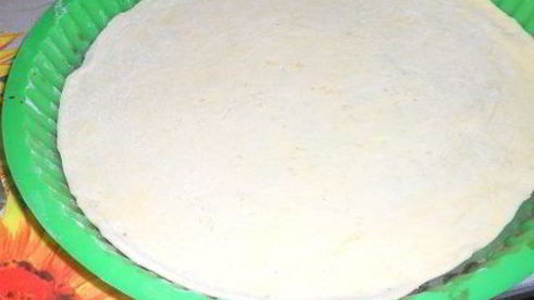 пицца с ветчиной