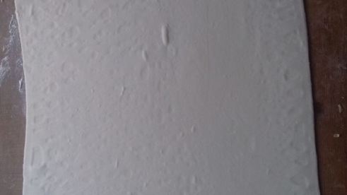 пицца спартанская из слоеного теста