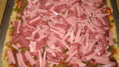 пицца в духовке на майонезе