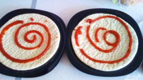 пицца в микроволновке