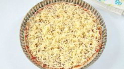 простая пицца с луком