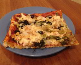 Рыбная пицца