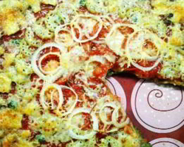 Зеленая ПП пицца